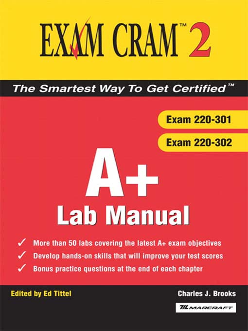 Cover image for A+ Exam Cram 2 Lab Manual